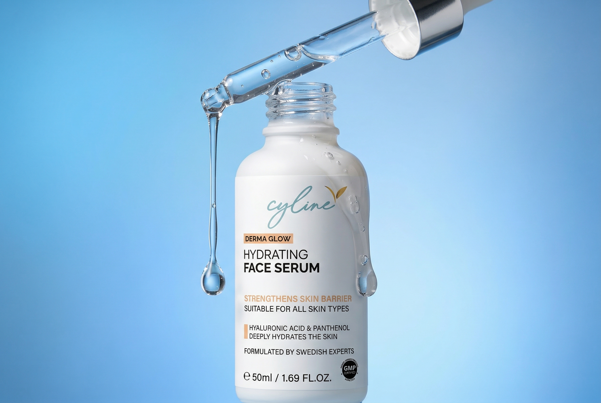 Cyline hydrating face serum