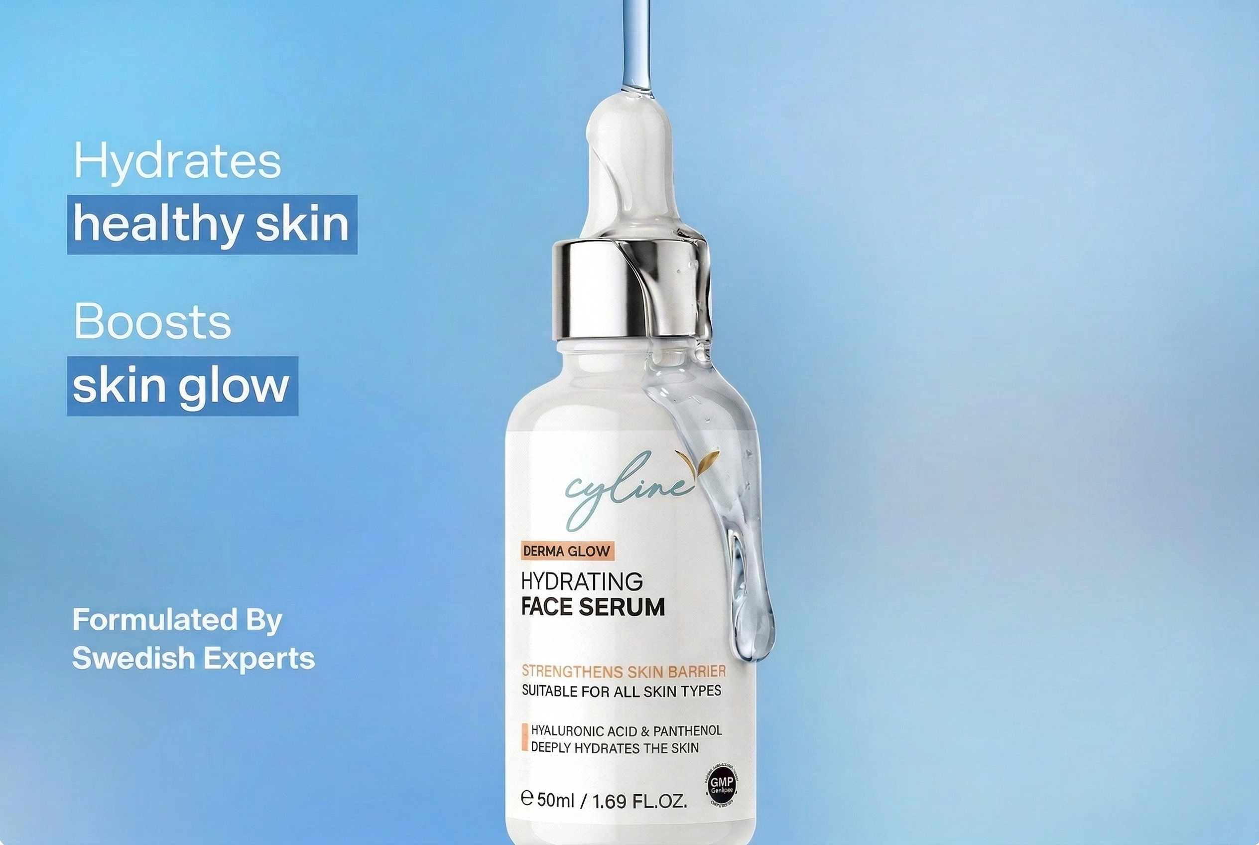 Cyline hydrating face serum